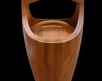 "60er Jahre dänischer Eiskübel ""Kongo"" von Jens Harald Quistgaard in Teak."