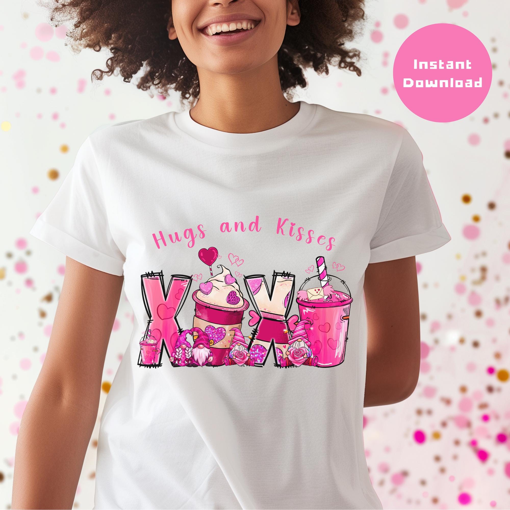 Xoxo Hugs and Kisses Png, Xoxo Png, Xoxo Heart Png, Xoxo Valentine Png ...