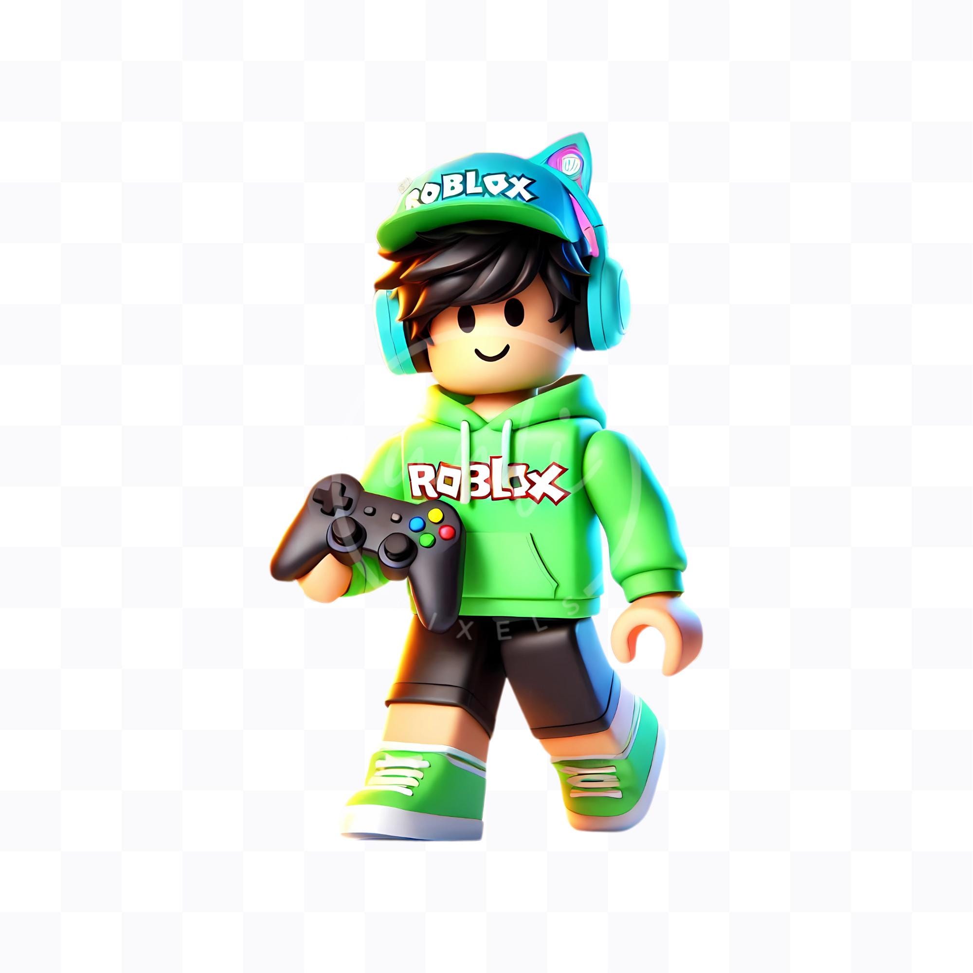 Paquete de Roblox Boys PNG, Roblox Boys Gamer, 8 juegos de Roblox Gamer ...