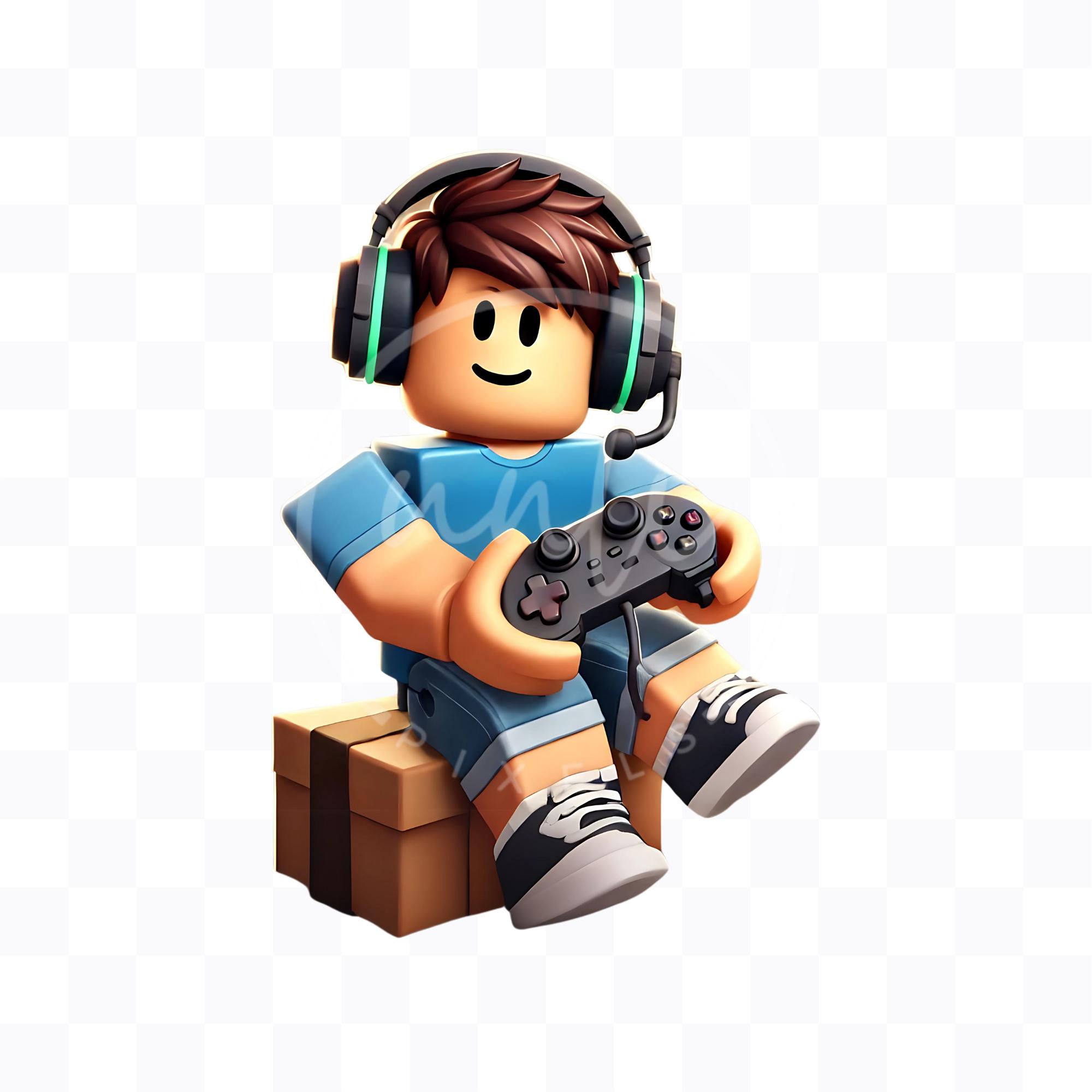 Paquete de Roblox Boys PNG, Roblox Boys Gamer, 8 juegos de Roblox Gamer ...