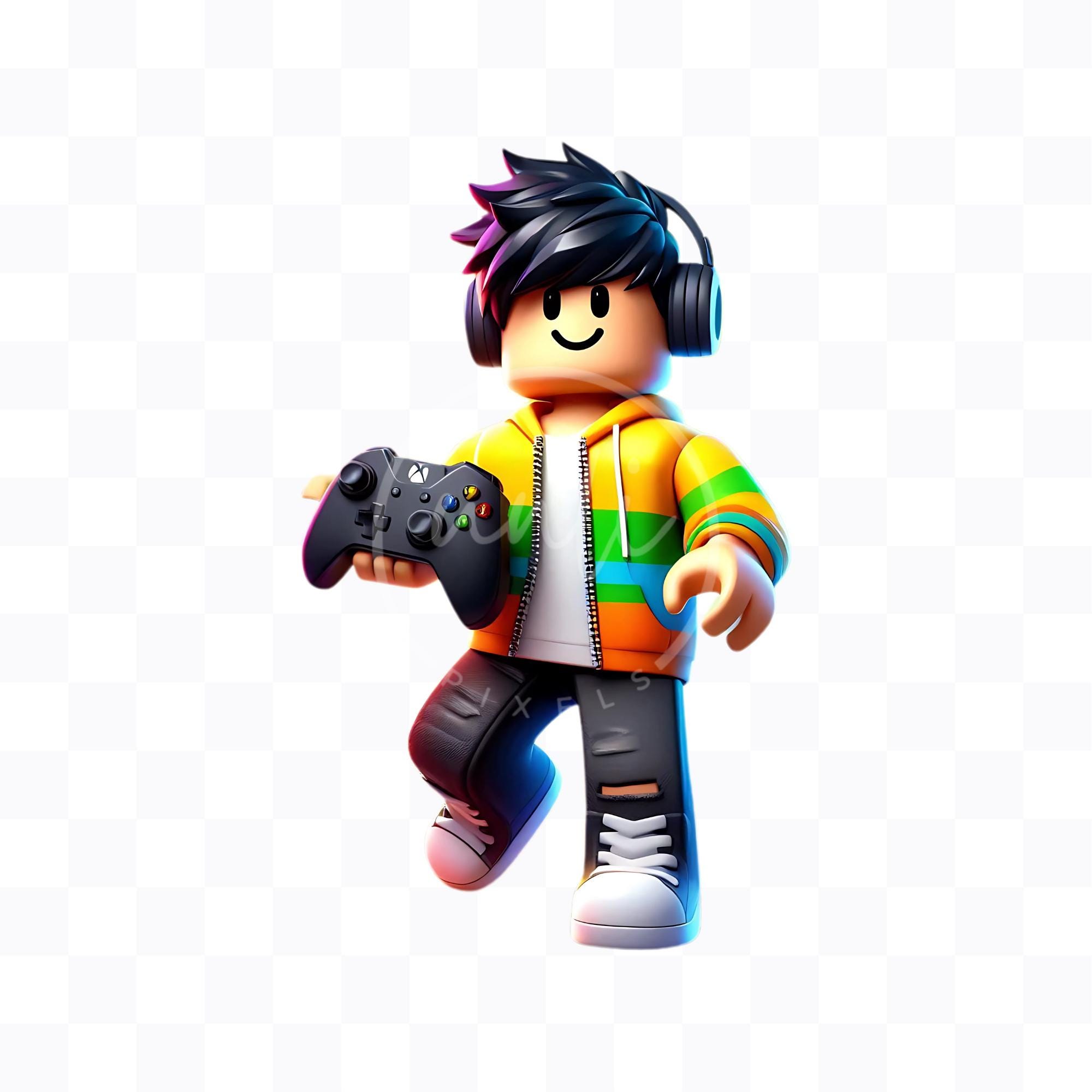 Paquete de Roblox Boys PNG, Roblox Boys Gamer, 8 juegos de Roblox Gamer ...