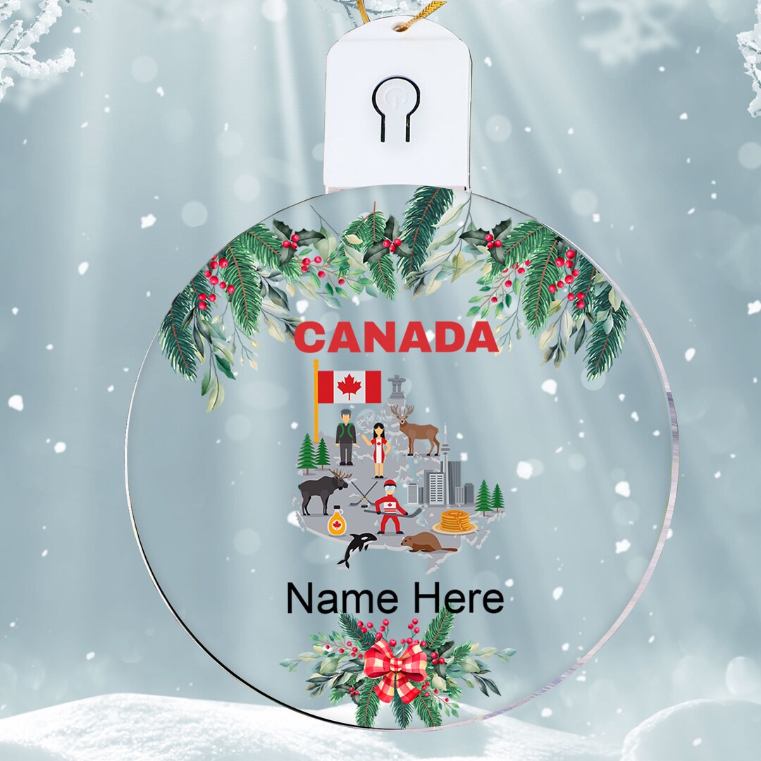 Cultural Map of Chile Ornament LED Custom Chile Christmas - Etsy