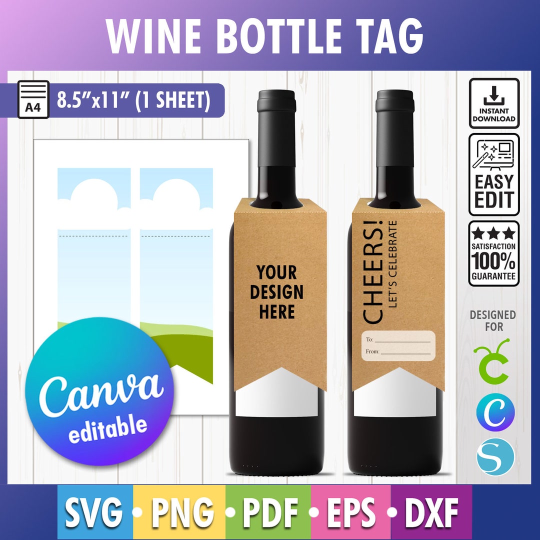 Wine Tag Template Wine Bottle Tag Template Wine Tag Svg Wedding Wine Wine Tag Template Wine Bottle Tag Template Wine Tag Svg Wedding Wine