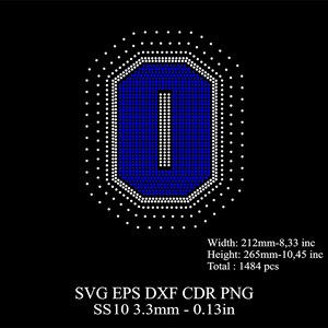 Rhinestone Letters Template SS10 Rhinestone Big O Letters Template Rhinestone Huge O Letters Desing SVG Dxf Png Rhinestone College Fonts