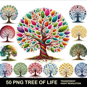 50 PNG Tree Of Life Bundle Design Transparent Png Tree Of Life Png Clipart Family Tree Png Design Png High Resolution Tree of life Png