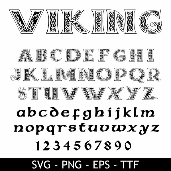 Viking Font svg Viking Alphabet svg Norse Viking Font Celtic Font svg Norse Viking Font svg eps png ttf Ancient Font Svg Celtic Alphabet svg