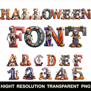 Halloween Font PNG Spooky Alphabet Halloween Font Scary Font Halloween Alphabet png Scary and Spooky Halloween Font png Ghost Font witch