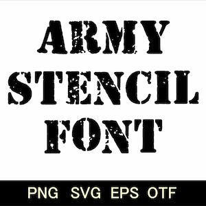 Stencil Font svg Stencil Font Stencil Letters svg png Military font Stencil Alphabet Distressed Font School Font SVG Navy Font Poster Font
