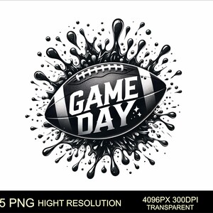 5 PNG Football Ball Design Football T-Shirt Png Design Football Clipart Football Printable Art Digital Download Files Football Posters