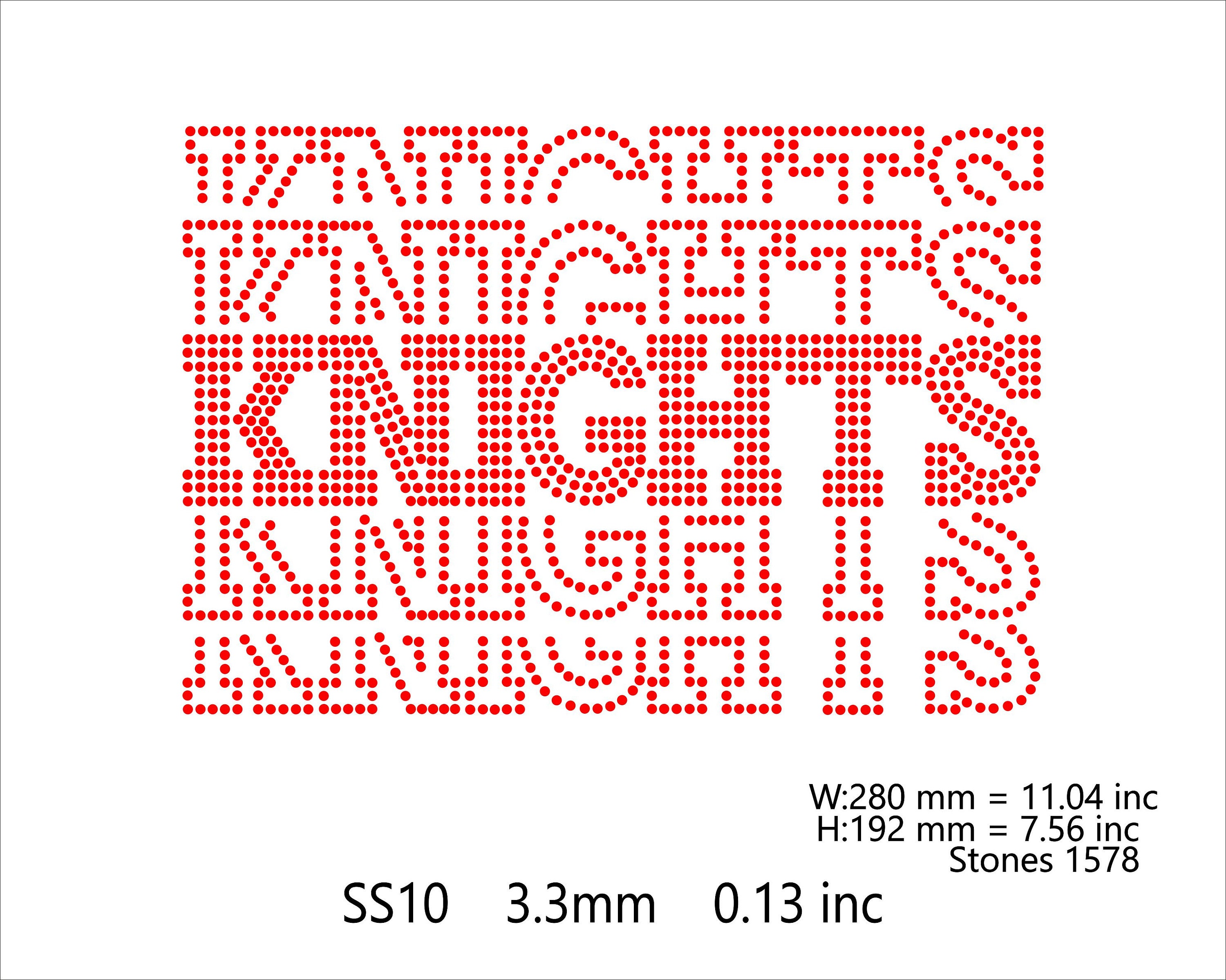 Ss10 Layout Rhinestone Knights Template SS10 Rhinestone Knights Design Svg ...
