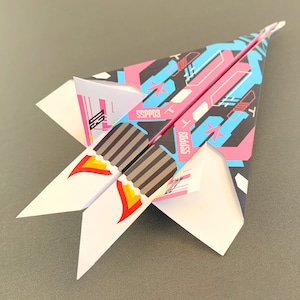 Paper Plane - Make it yourself - Star Skidders Manga **A flying toy**