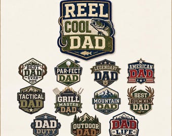 Outdoor Dad PNG Bundle, Funny Dad Shirt Designs, Fishing Dad Golf Dad Grill Dad Gift, Digital Download