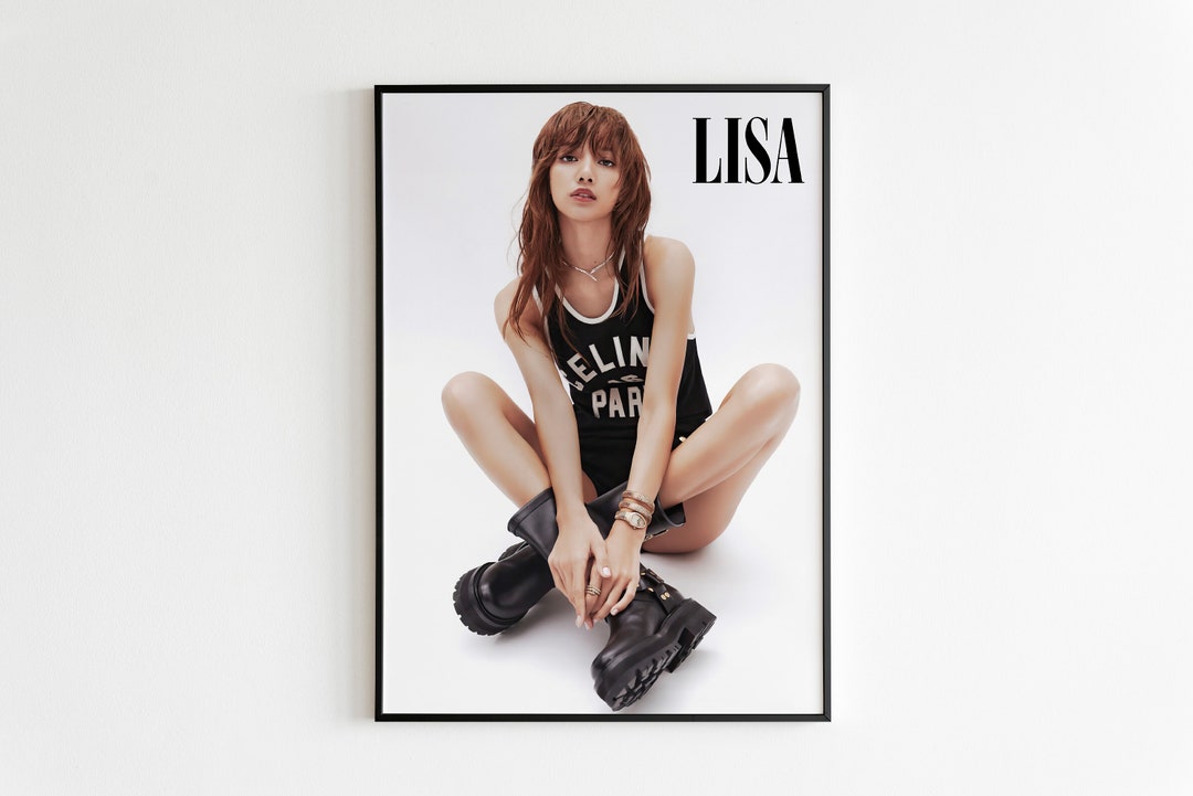 Lisa Present Blackpink Lisa Poster, Lisa Poster, Kpop Wall Art, Kpop Poster ...