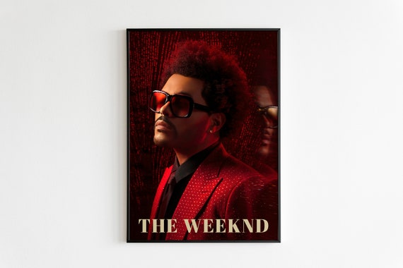 The Weeknd Album Poster, the Weeknd Poster, STARBOY Poster, the Weeknd Wall  Art, the Weeknd After Hours, the Weeknd Heartless, Weeknd Poster 