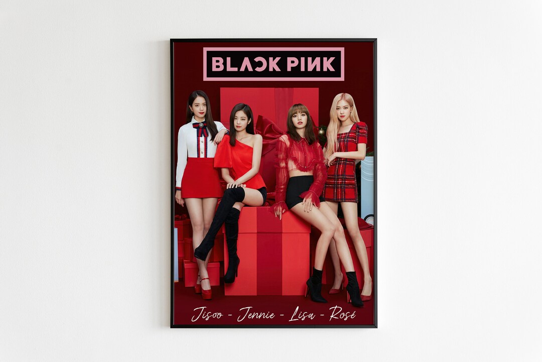 Blackpink Poster, Kpop Wall Art, Kpop Poster, Blackpink Print, Girls