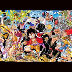 Stampa artistica Poster One Piece, stampa, fine art, print, wall art, manga, anime