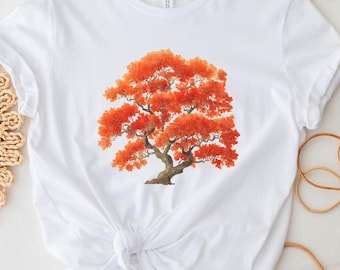 Chemise Arbre de vie : T-shirt graphique Boho Tree, T-shirt amoureux de la nature, dessin artistique d'arbre, chemise Cottagecore Nature