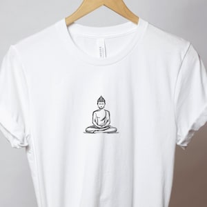 Buddha Shirt, Yoga Shirt, Namaste Shirt, spirituelles Erwachen Shirt, Achtsamkeit Shirt, Zen T Shirt, Selbstfürsorge Geschenk, Meditation Geschenk