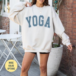 Yoga Sweatshirt, Yoga Shirt, Yoga Instructor Gift, Yogi Gift, Yoga Lover Shirt, Namaste Sweatshirt, Yoga Meditation Shirt, Spiritual Gift