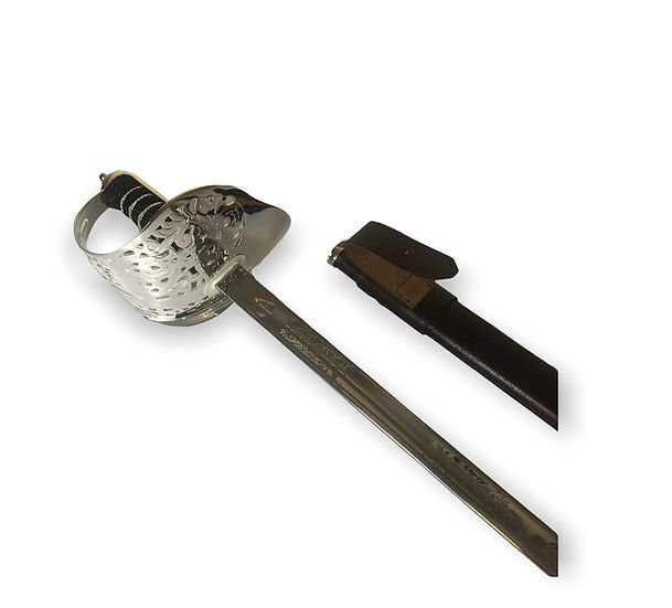 King Charles III British Army Infantry Officers Sword and Scabbard by Regal Swords England