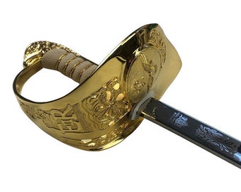 Elizabeth II British RAF Royal Air Force Male Officers Sword and Scabbard  by Regal Swords England