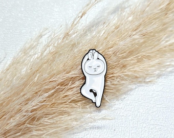 Pin - Anstecker - Anstecknadel - Brosche - Button- Clip - tanzender Hase