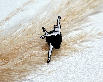 Pin - Anstecker - Anstecknadel - Brosche - Button- Clip - Ballarina