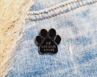 Neuer Pin Hund Katze Pfote - Anstecker - Pin - Anstecknadel - Brosche - Button - Clip Tatze