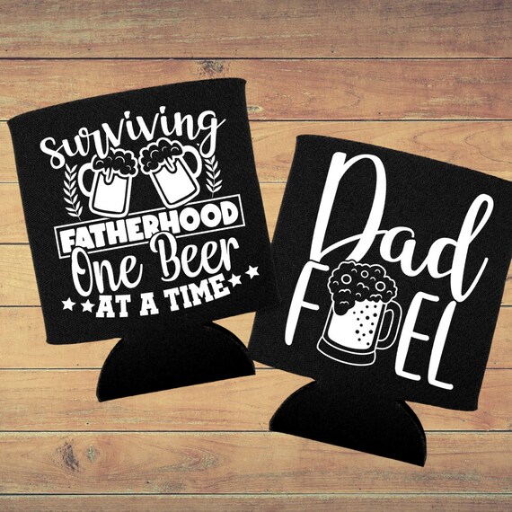 Father's Day can cooler- Father's Day beer cooler- Father's Day can koozie- Beer koozie- beer cooler- can sleeve