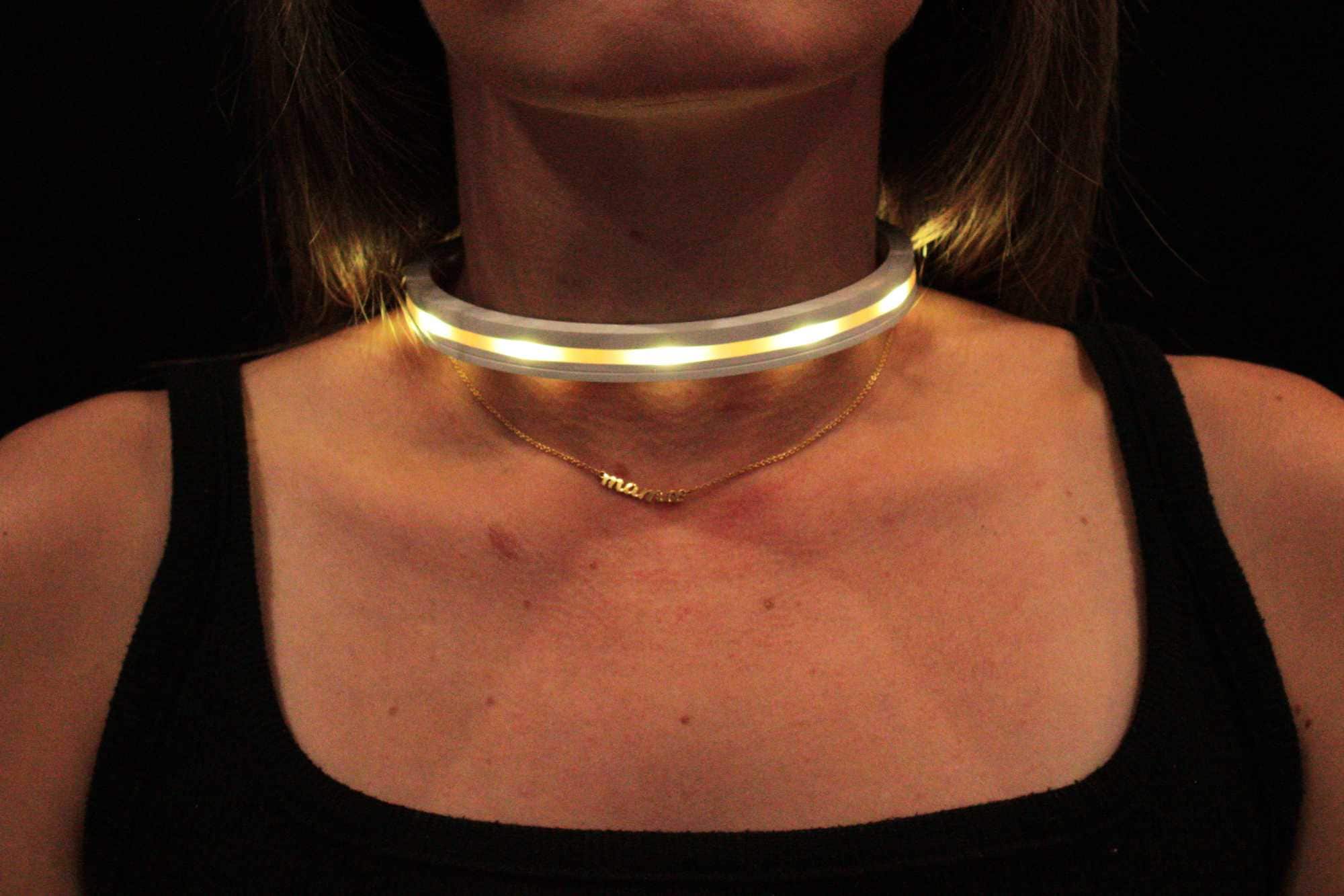 Animated Glow Choker Light up LED Wearable Necklace Accessory for EDM Festivals or Raves Burning Man Electric Forest Tomorrowland Etsy