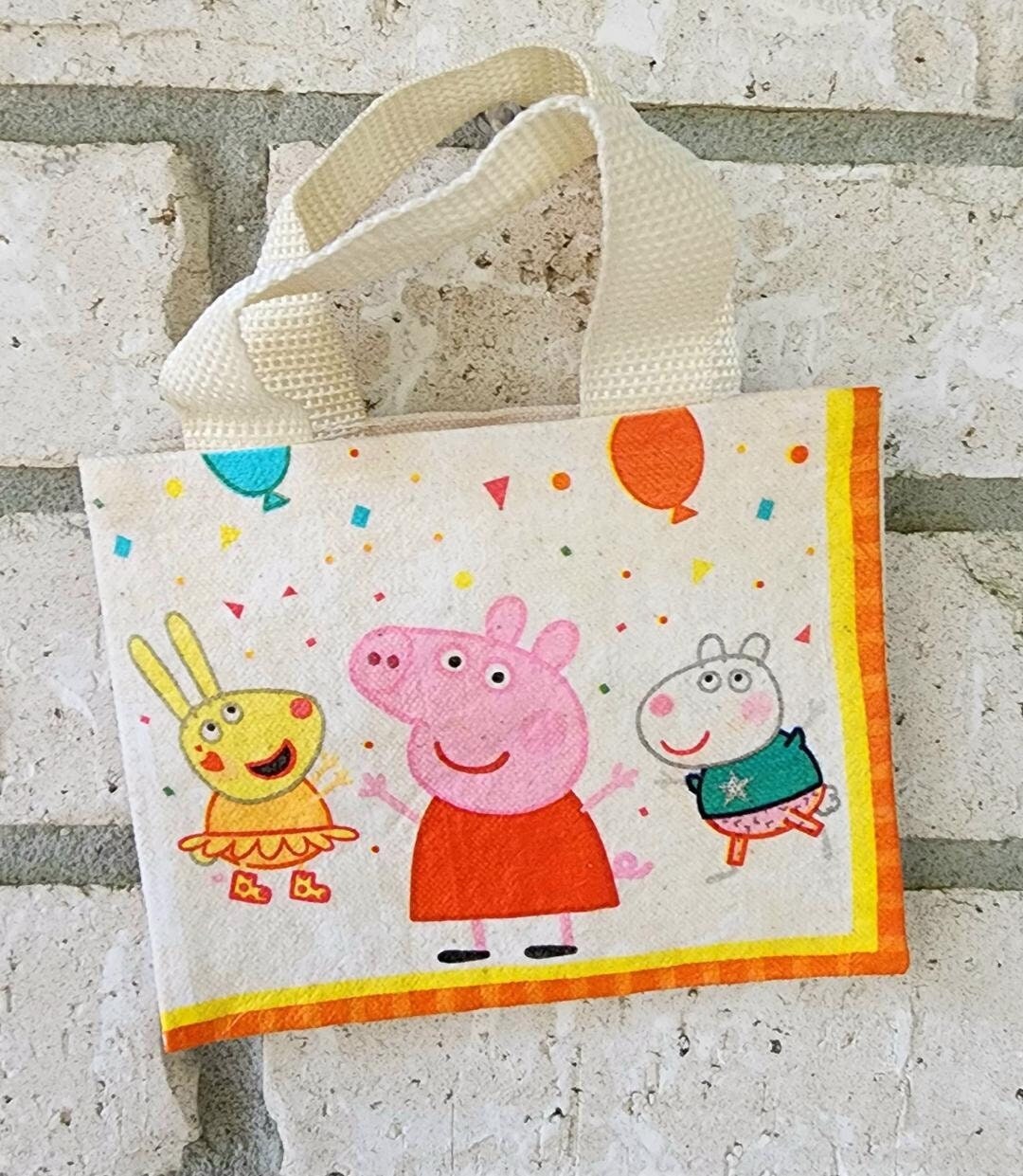 Peppa pig tote bag deals
