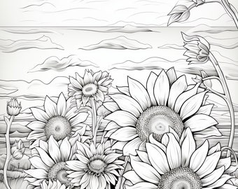 50 Nature Coloring Pages