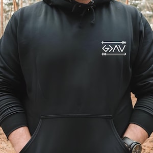 God is Greater Than the Highs and Lows Sweatshirt, Christian Hoodie, Bible Jesus Lover Gift, Faith Sweatshirt, Jesus Shirt, Christian Hoodie