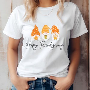 Friendsgiving Shirt, Gnome Shirt, Friendsgiving Gnome Shirt, Fall Shirt, Thanksgiving Shirt, Pumpkin Shirt, Southern Shirt, Southern Charm