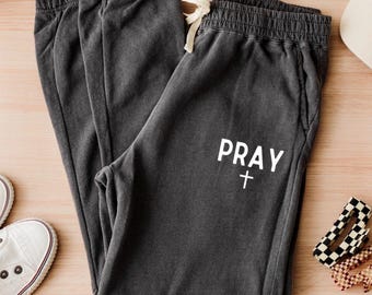 Christian Comfort Colors Sweatpants for Women Christian Gifts For Her Bible Verse Clothing Faith Based Apparel Scripture Inspired Joggers