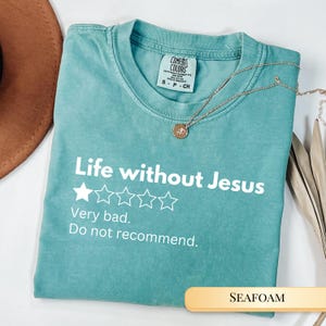 Funny Christian Shirt Jesus Tshirt for Christian Gift Funny Tee for Faith Based Women Gift for Trendy Faith Inspired Apparel Shirt Idea image 1
