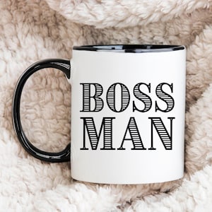 Funny Boss Gift for Boss Day Boss Appreciation Gifts Employer Coffee Cup Coworker Gift Ideas New Manager Mug Bosses Supervisor Mugs for Him
