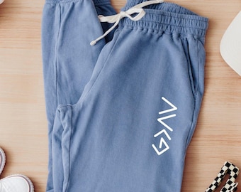 God is Greater Than the Highs and Lows Sweatpants for Women Comfort Colors Joggers Faith Based Apparel Christianity Gifts Her Bible Verse