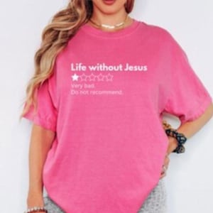 Funny Christian Shirt Jesus Tshirt for Christian Gift Funny Tee for Faith Based Women Gift for Trendy Faith Inspired Apparel Shirt Idea image 13