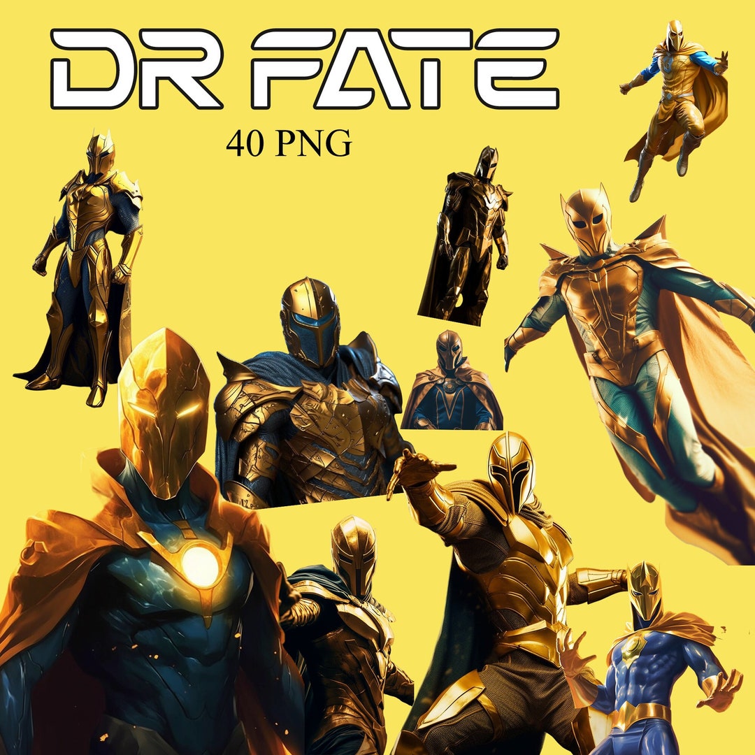 DR FATE Png DR Fate Png Files Dr Fate Silhouette Png Digital Files ...