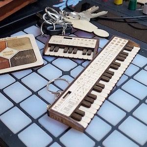 Moog Keychain Synthesizer: Portable Music Producer with Spotify Premium Plaque - Eurorack Modular Synth