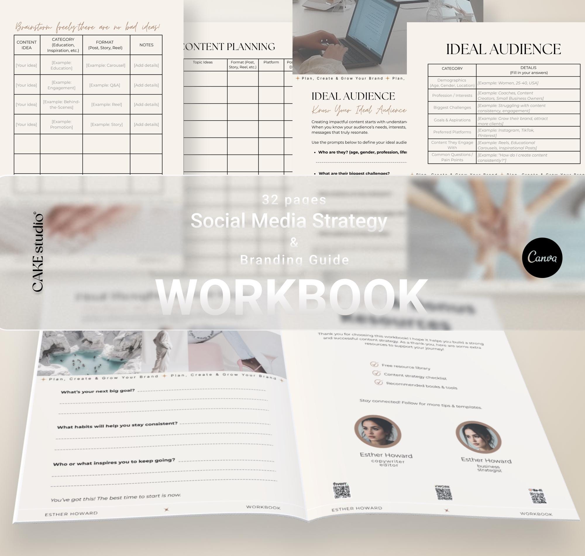 Content Creator Workbook. Social Media Strategy & Branding Guide ...