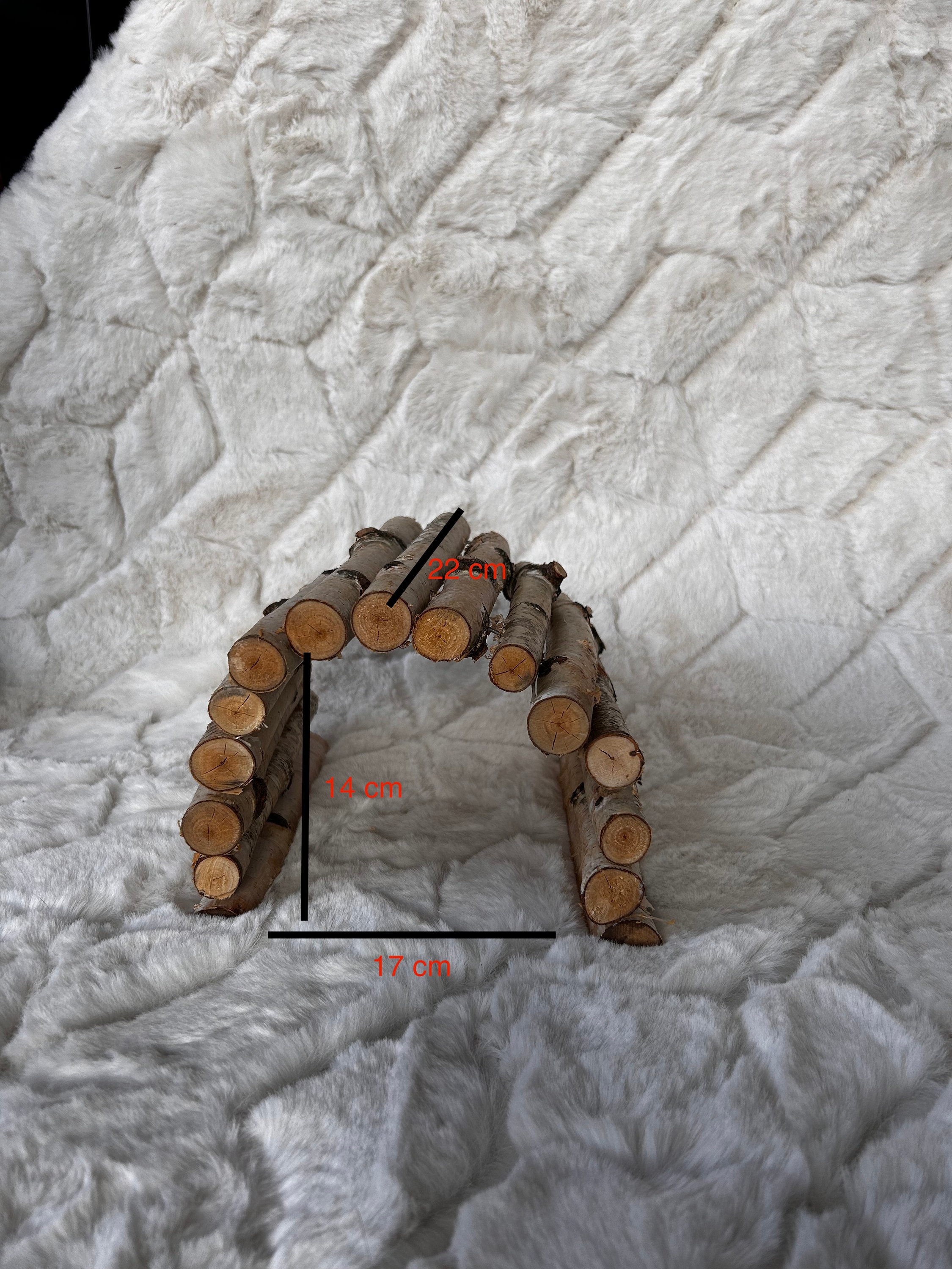 View of Natural Wood Guinea Pig House - Etsy