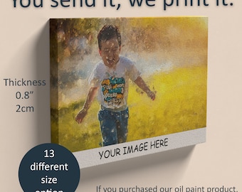 Canvastavla, Fotocanvas, Personligt tryckt canvas, Fotocanvastryck, Väggkonst med bild på canvas, Anpassad fotomålning på canvas