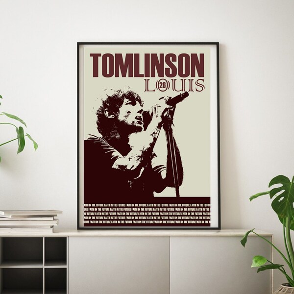 Louis Tomlinson poster ( faint in the future)