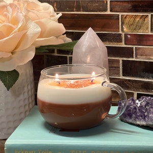 Cappuccino Decorative Scented Soy Candle