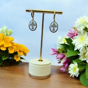 stainless steel earrings