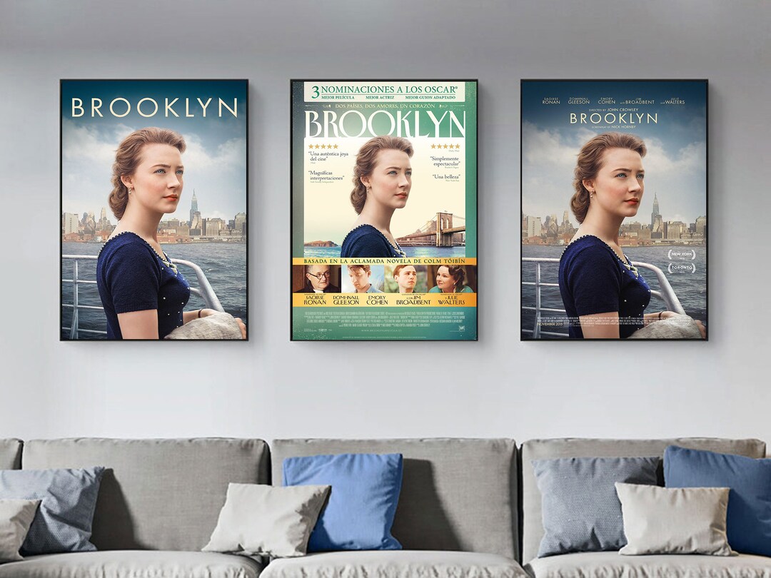 Brooklyn Movie Poster High Quality Decorative Canvas Prints Bedroom