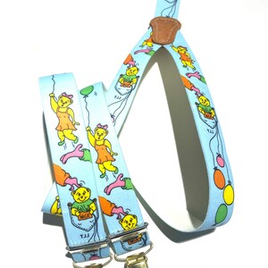 Children's suspenders 3 clip Y shape Bambini straps image 3