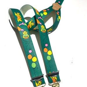 Children's suspenders 3 clip Y shape Bambini straps image 4